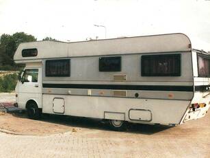 Onze 1e camper